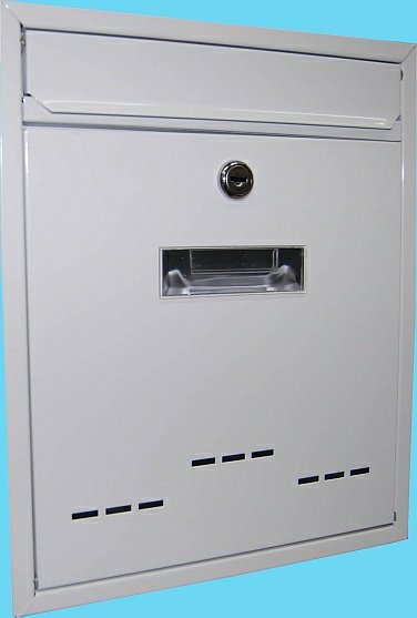 Schránka poštovní RADIM malá bílá 260x310x90 mm - Vybavení pro dům a domácnost Schránky, pokladny, skříňky Schránky poštovní, vhozy, přísl.